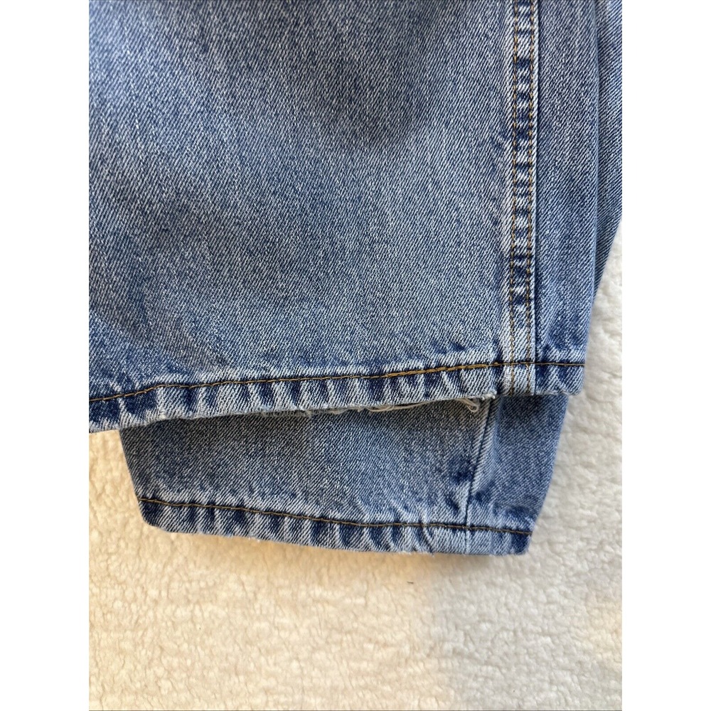 Levi's Men's 550 Jeans 38x29 (36x27) Regular Fit Straight Leg High Rise Distress - Picture 10 of 14